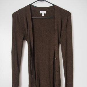 A Pea in the Pod soft brown cardigan